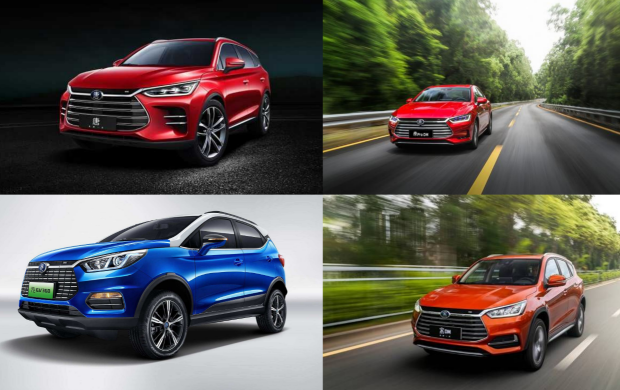 2015-2018年比亞迪新能源車連續四年奪得全球銷量冠軍