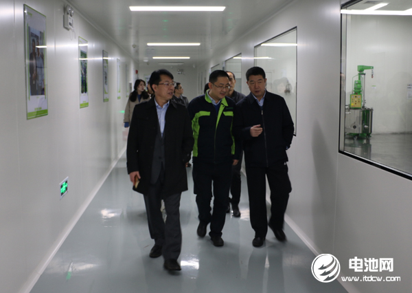 中國電池新能源產業鏈調研團一行參觀調研湖南電將軍