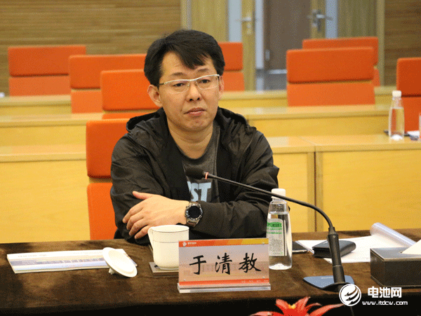 中關村新型電池技術創新聯盟秘書長、電池“達沃斯”組委會秘書長于清教