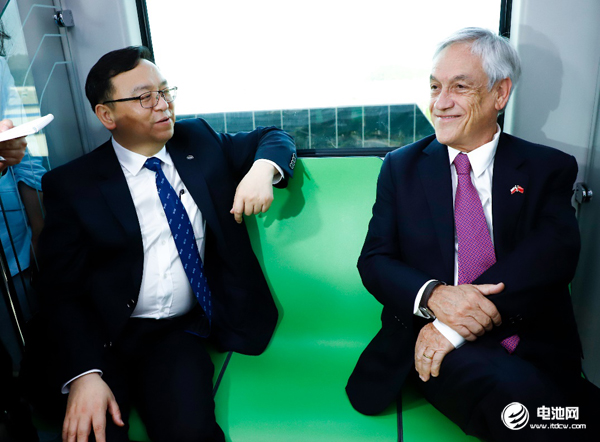 智利總統皮涅拉到訪比亞迪 智利總統皮涅拉到訪比亞迪