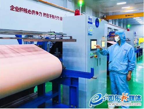 江東電子材料銅箔一期：月生產(chǎn)銅箔500噸