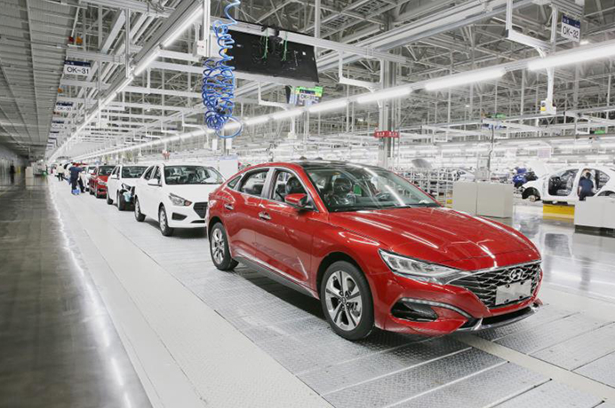 北京現代重慶工廠 北京現代重慶工廠