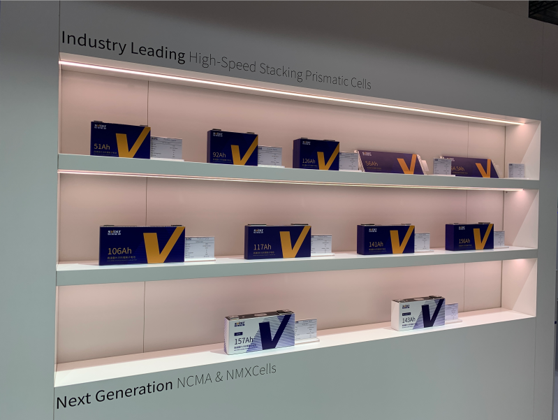蜂巢能源攜疊時代全系電池產品亮相