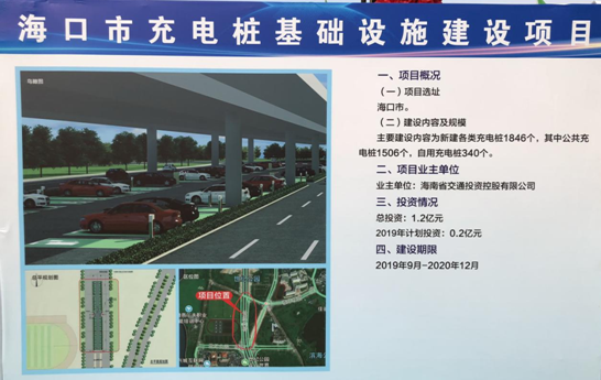 ?？谑谐潆姌痘A設施項目 圖片來源：海南交通控股官網