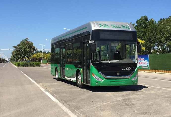 燃料電池客車 圖片來源：雄韜股份官網