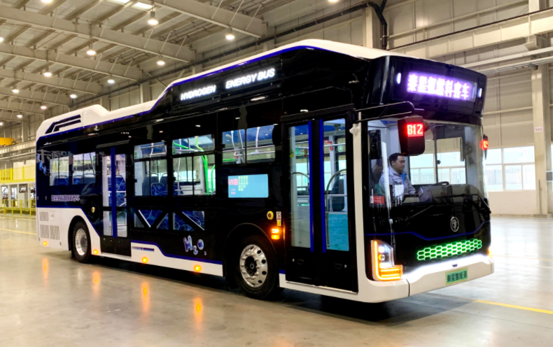 秦星汽車取得新建純電動商用車生產資質 首臺氫燃料電池客車下線