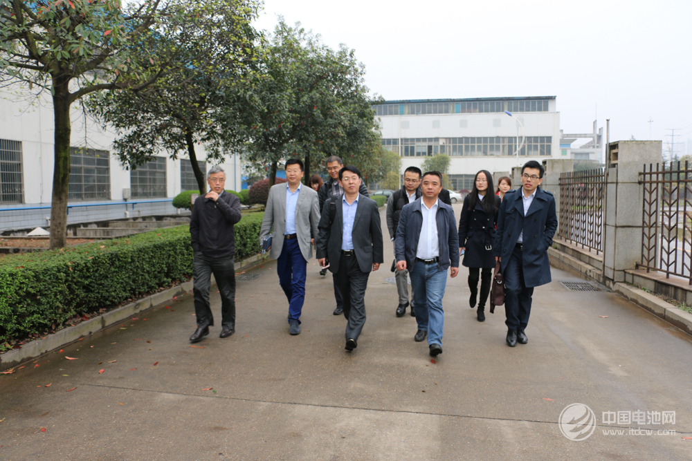 中關村新型電池技術創新聯盟秘書長于清教一行調研長遠鋰科工業園