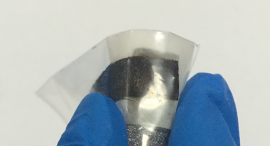 組裝的柔性超級電容器實物圖片 組裝的柔性超級電容器實物圖片