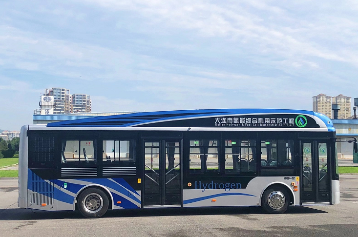 一汽大客氫燃料電池客車