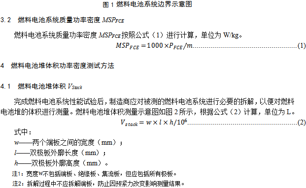 《燃料電池汽車測(cè)試規(guī)范》