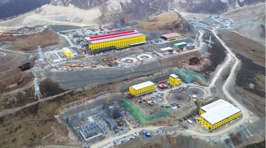 玉龍銅礦 圖片來(lái)源：西部礦業(yè)官網(wǎng)