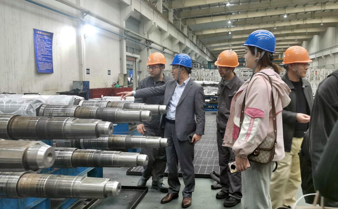 電池百人會理事長于清教一行調研鋁箔企業 電池百人會理事長于清教一行調研鋁箔企業