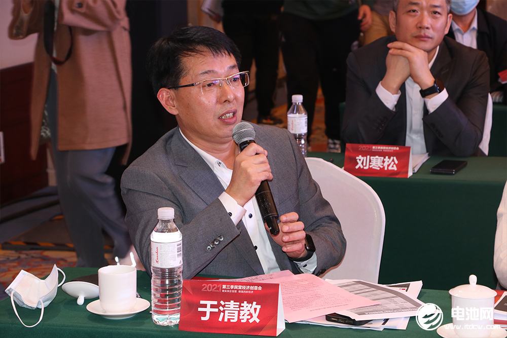 中關(guān)村新型電池技術(shù)創(chuàng)新聯(lián)盟秘書(shū)長(zhǎng)、電池百人會(huì)理事長(zhǎng)于清教