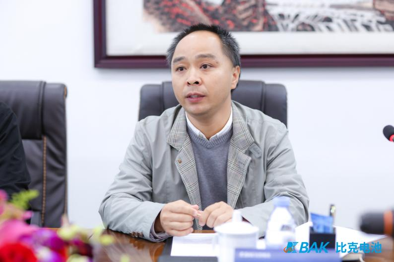 比克電池小動力產(chǎn)品開發(fā)負責(zé)人宋華杰