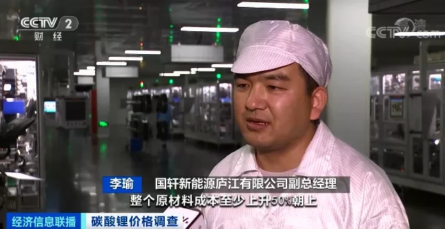 國軒新能源廬江有限公司副總經理 李瑜