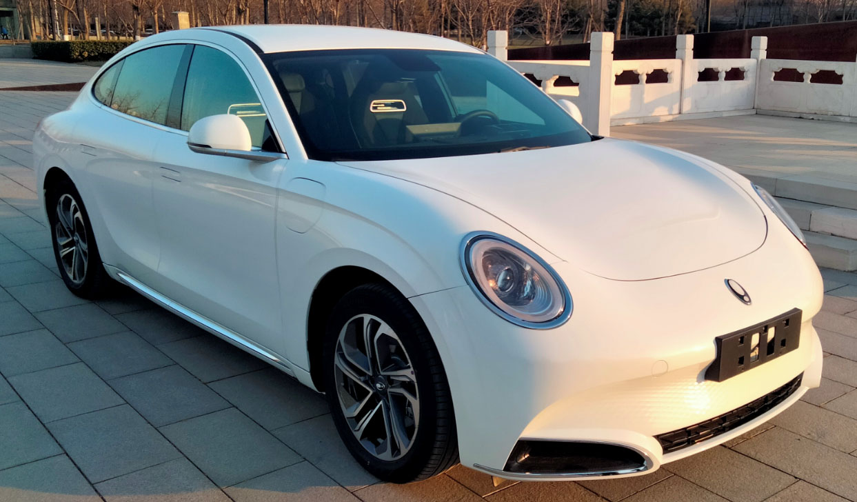 企業申報車型 圖片來源：工信部網站