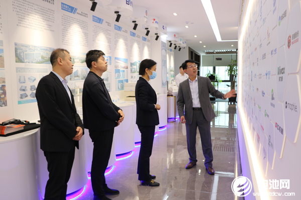 東營市墾利區區委常委/副區長張素霞一行到訪海融網山東總部