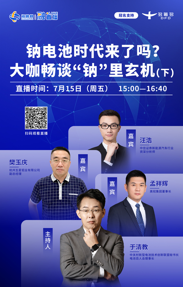 鈉電池時(shí)代來(lái)了嗎？大咖暢談“鈉”里玄機(jī)（下）