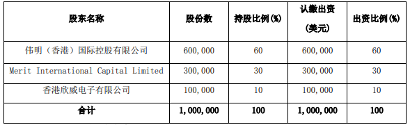 高冰鎳項目公司股權結構及出資比例 高冰鎳項目公司股權結構及出資比例