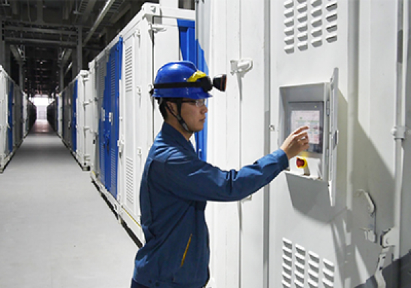 全釩液流電池儲能電站 圖片來源：大連化學物理研究所