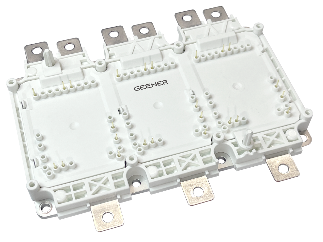 晶能開發的IGBT模塊產品 圖/吉利科技集團