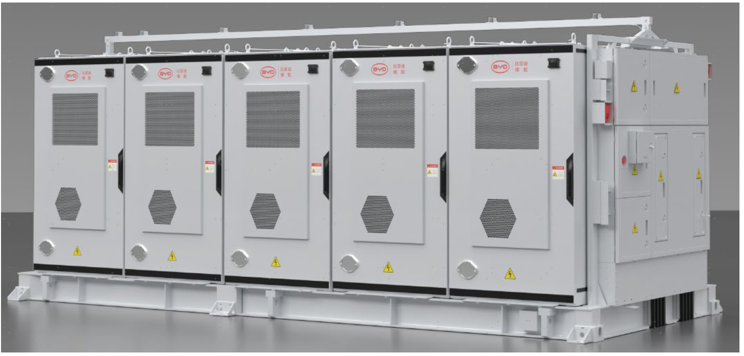 圖表32:比亞迪魔方儲(chǔ)能系統(tǒng) 圖表32:比亞迪魔方儲(chǔ)能系統(tǒng)