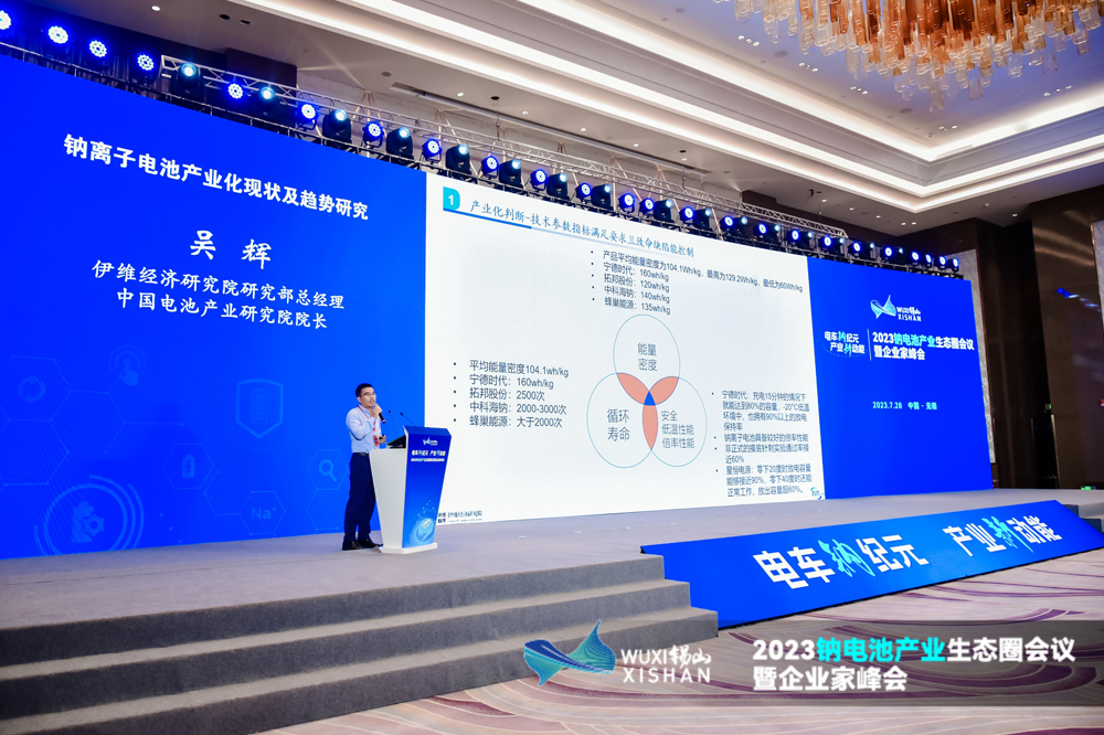 2023鈉電池產(chǎn)業(yè)生態(tài)圈會議暨企業(yè)家峰會現(xiàn)場