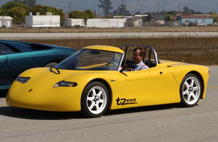 硅谷早期明星電動車T-zero,最早驗證了數千塊18650電池用于長續航純電車的可行性 硅谷早期明星電動車T-zero,最早驗證了數千塊18650電池用于長續航純電車的可行性