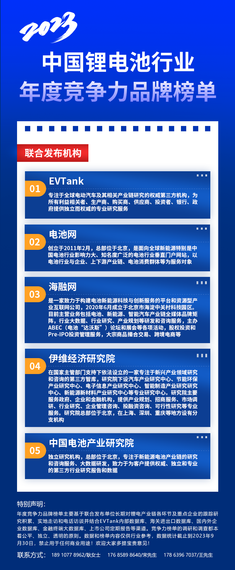 榜單聯合發布機構 榜單聯合發布機構