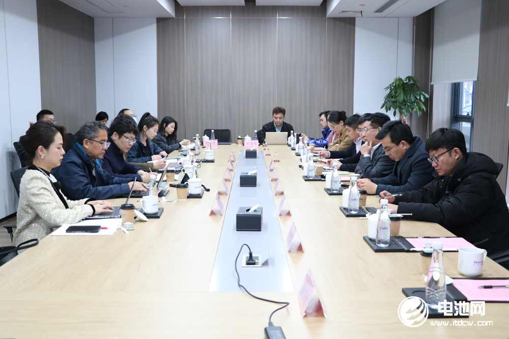 中國電池新能源產(chǎn)業(yè)鏈調(diào)研團(tuán)一行參觀考察天合儲能