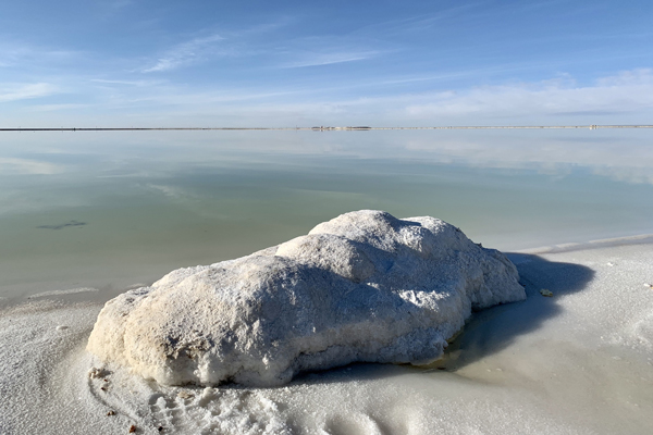 青海格爾木察爾汗鹽湖 攝影/電池百人會 于清教 青海格爾木察爾汗鹽湖 攝影/電池百人會 于清教