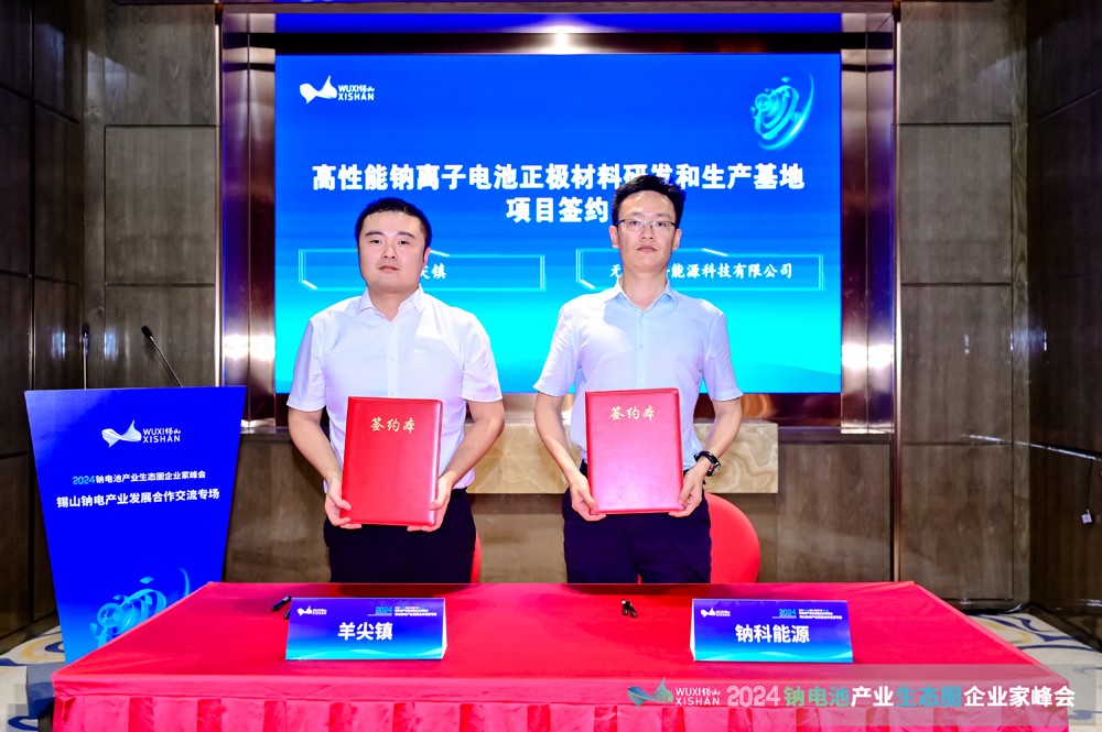 2024鈉電產(chǎn)業(yè)發(fā)展合作交流專場(chǎng)會(huì)議在無(wú)錫錫山成功召開(kāi)