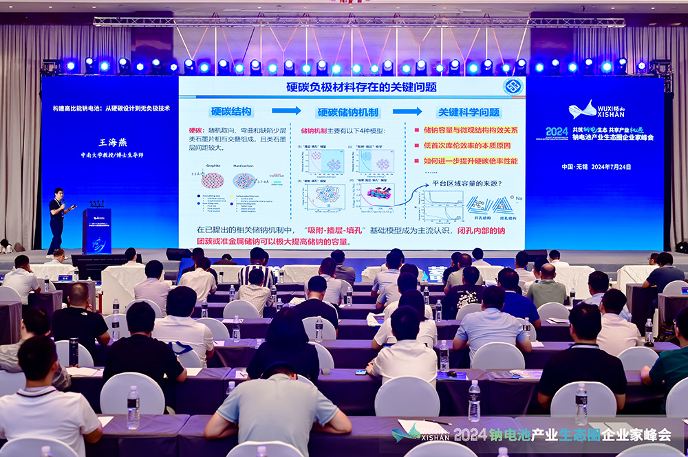 2024中國(無錫)鈉電池產業生態圈企業家峰會現場 2024中國(無錫)鈉電池產業生態圈企業家峰會現場