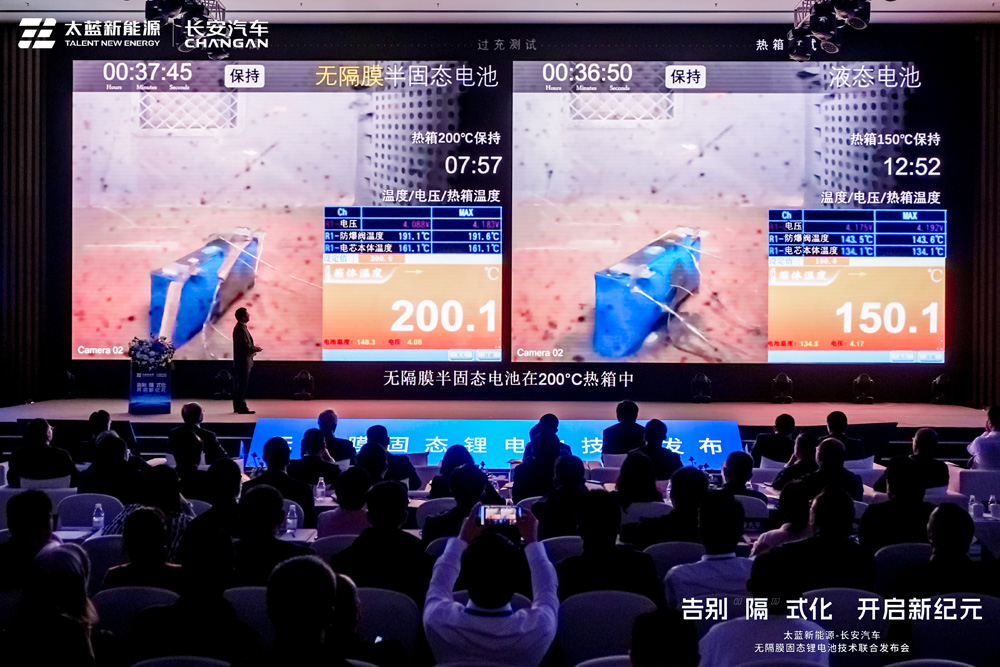 太藍新能源無隔膜固態鋰電池技術