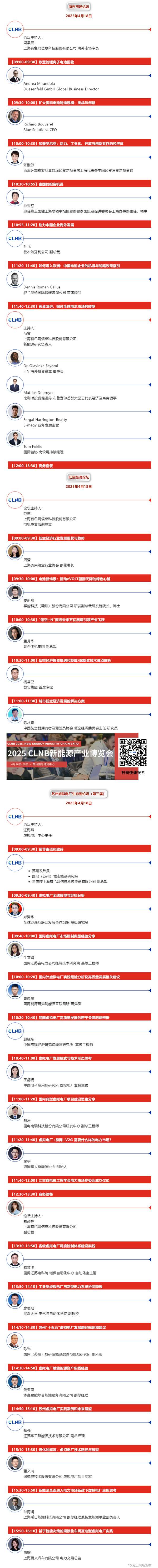 CLNB 2025新能源產業博覽會巨頭云集，論壇看點爆棚！