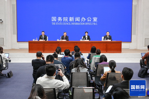 新聞發(fā)布會現(xiàn)場（劉健 攝） 圖片來源：國新網(wǎng)